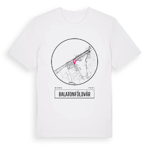 Balatonföldvár t-shirt – ekologisk bomull t-shirt från Pinshirt