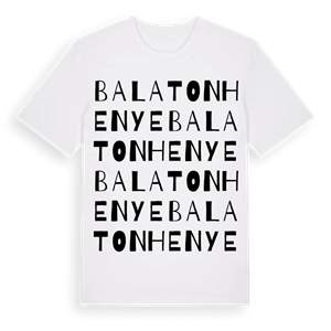 Balatonhenye ordlek t-shirt – ekologisk bomull t-shirt från Pinshirt