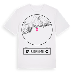 Balatonrendes t-shirt – ekologisk bomull t-shirt från Pinshirt