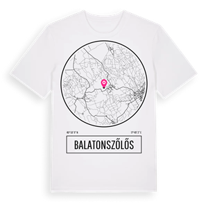Balatonszőlős t-shirt – ekologisk bomull t-shirt från Pinshirt