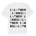 Balatonvilágos ordlek t-shirt