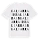 Baliarrain ordlek t-shirt