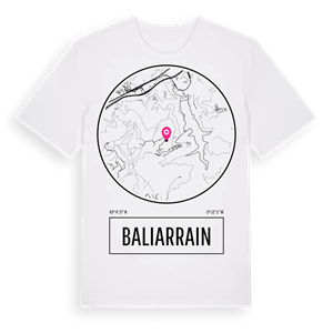 Baliarrain t-shirt – ekologisk bomull t-shirt från Pinshirt