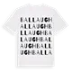 Ballaugh ordlek t-shirt