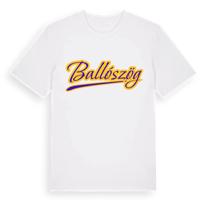 Ballószög baseball t-shirt – ekologisk bomull t-shirt från Pinshirt