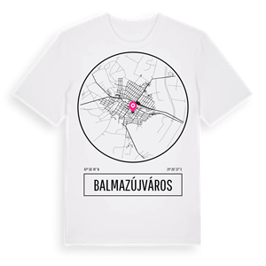 Balmazújváros t-shirt – ekologisk bomull t-shirt från Pinshirt