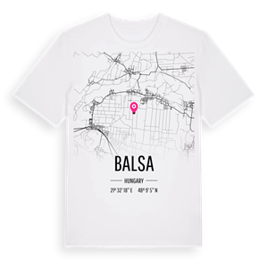 Balsa karta t-shirt – ekologisk bomull t-shirt från Pinshirt
