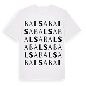 Balsa ordlek t-shirt – ekologisk bomull t-shirt från Pinshirt