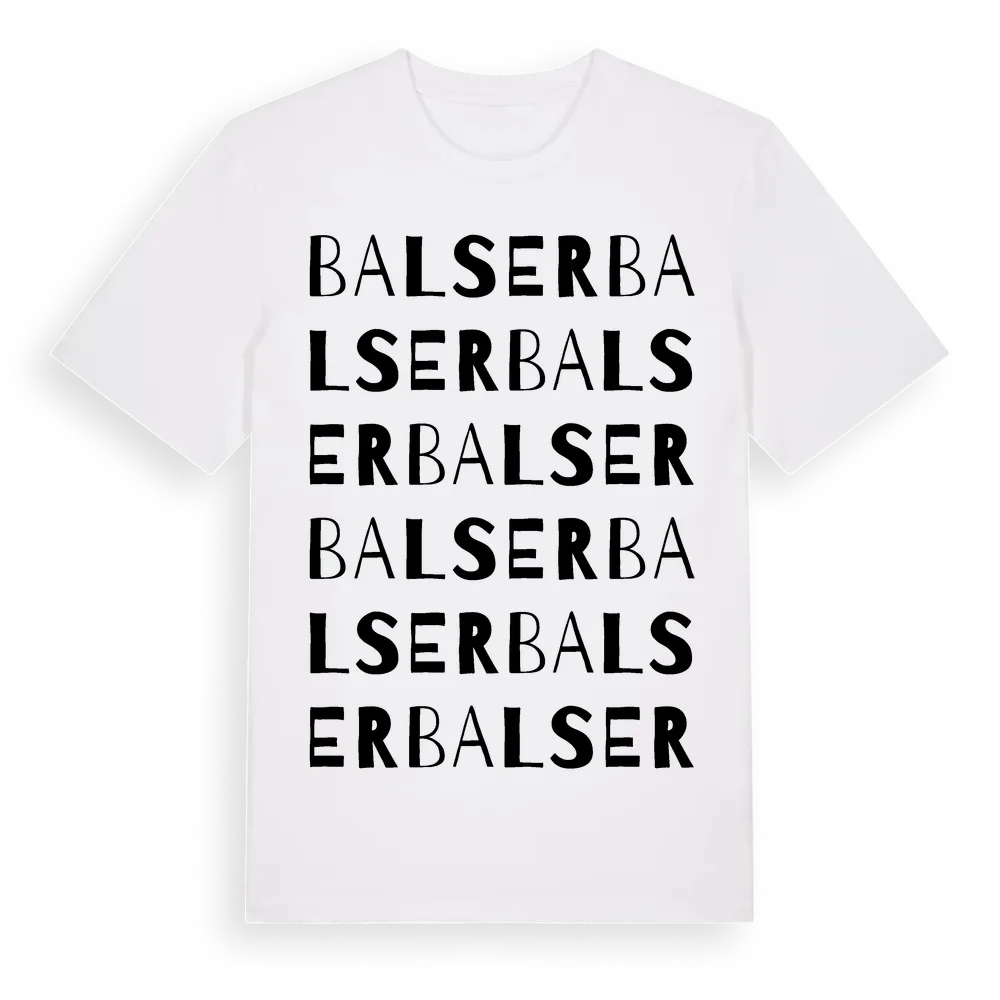 Balser ordlek t-shirt i miljö