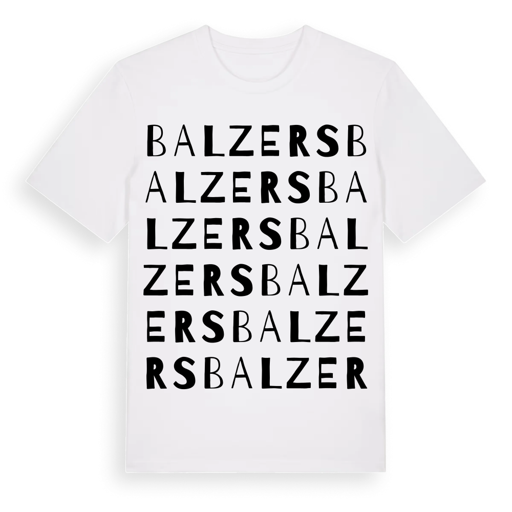 Balzers ordlek t-shirt – White, i miljö