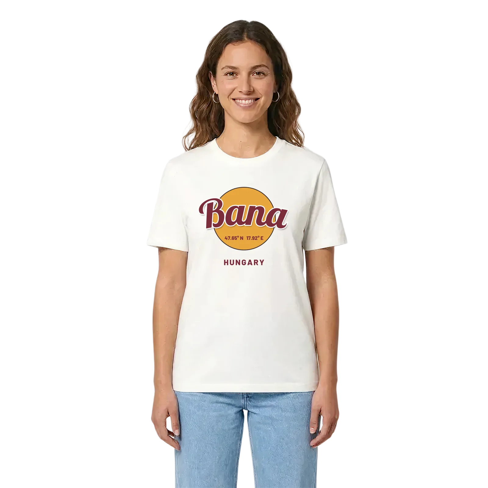 Bana cirkel t-shirt – White, i miljö