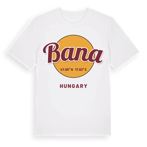 Bana cirkel t-shirt – ekologisk bomull t-shirt från Pinshirt