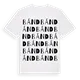 Bánd ordlek t-shirt