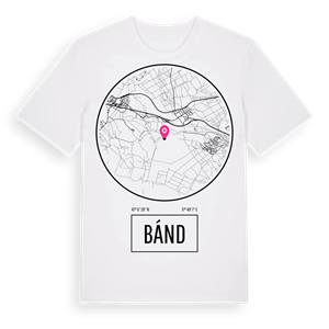 Bánd t-shirt – ekologisk bomull t-shirt från Pinshirt