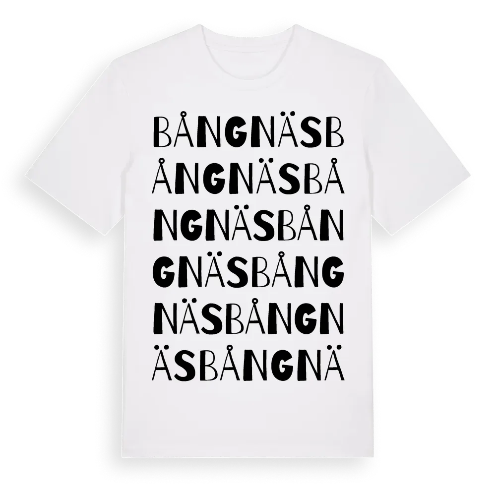 Bångnäs ordlek t-shirt i miljö