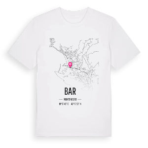 Bar karta t-shirt – ekologisk bomull t-shirt från Pinshirt