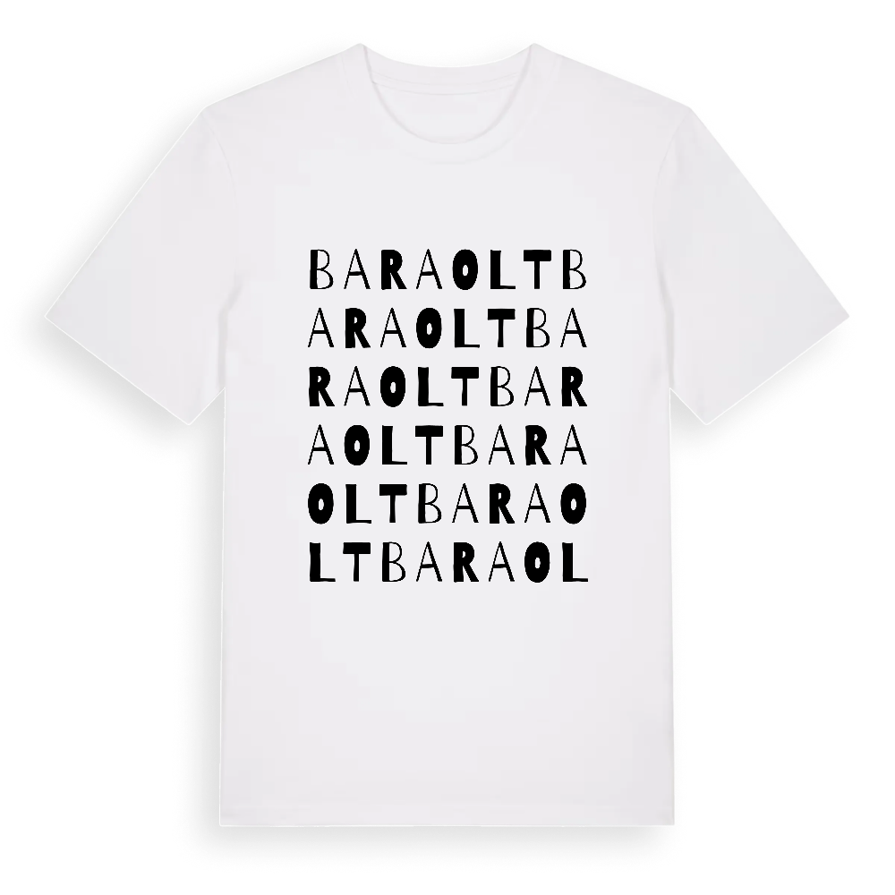 Baraolt ordlek t-shirt – White, i miljö