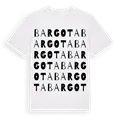 Bargota ordlek t-shirt