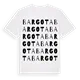 Bargota ordlek t-shirt