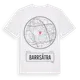 White t-shirt med Barrsätra t-shirt