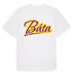 Báta baseball t-shirt – ekologisk bomull t-shirt från Pinshirt