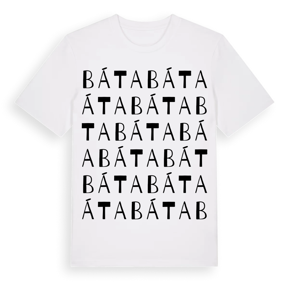 Báta ordlek t-shirt – White, i miljö
