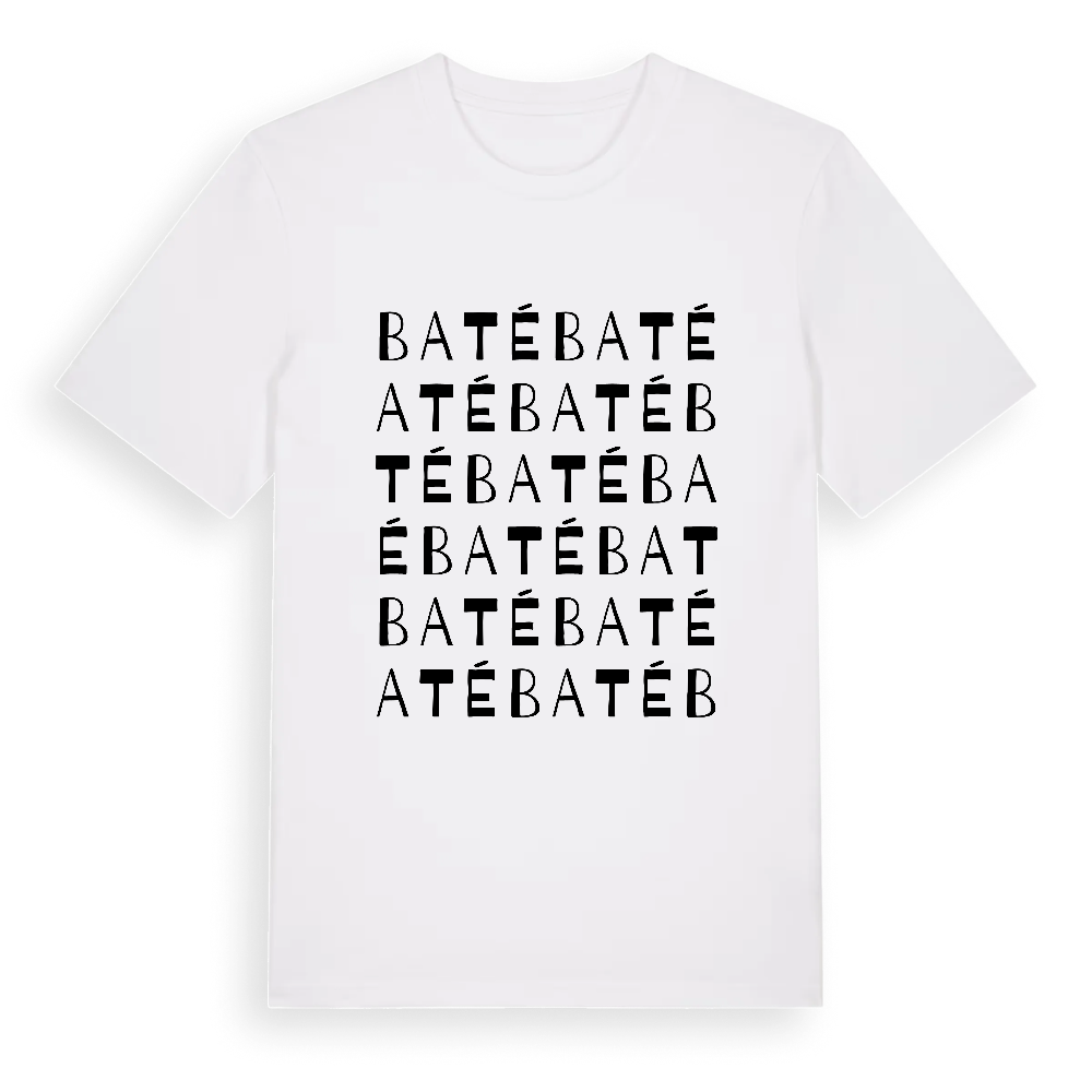 Baté ordlek t-shirt – White, i miljö