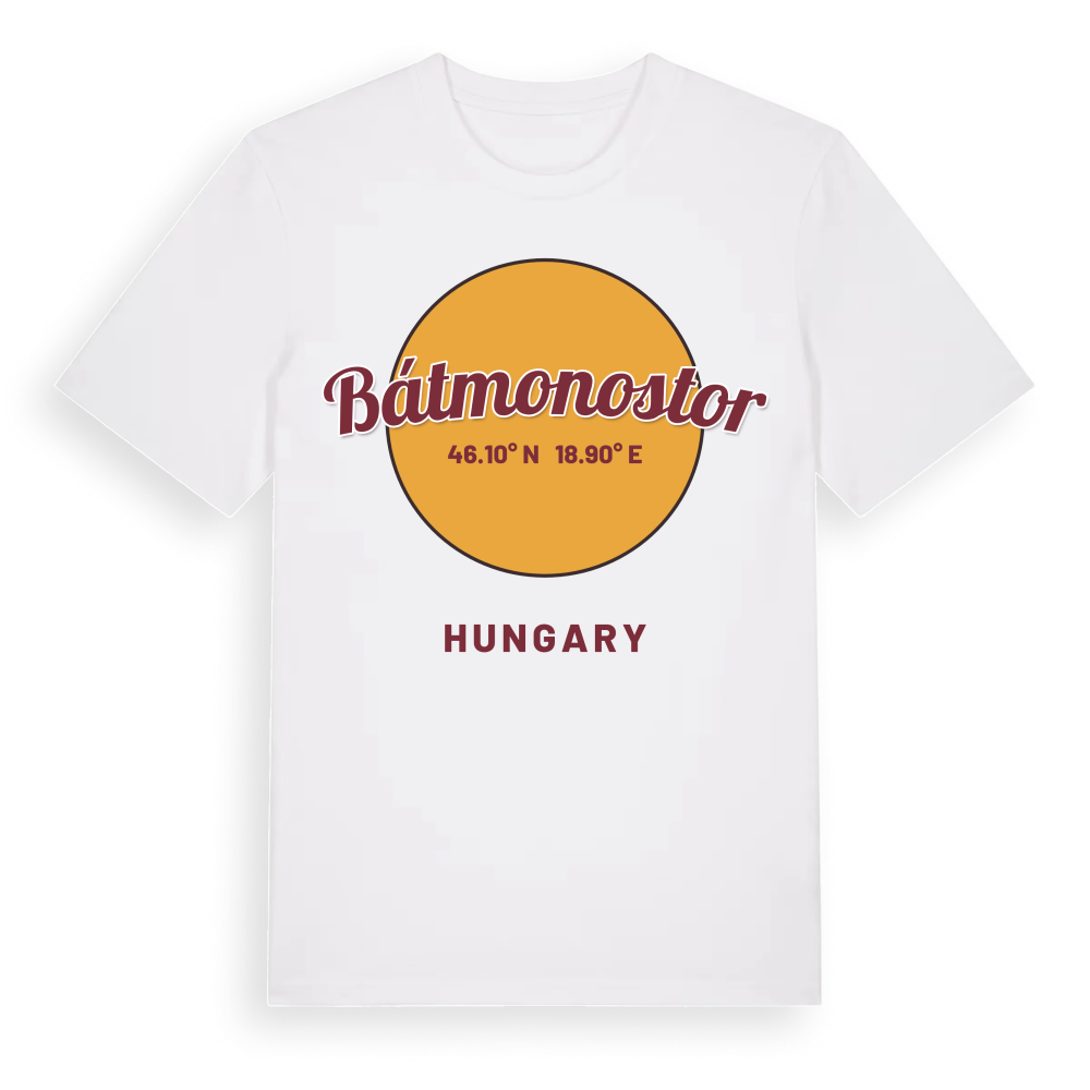 Bátmonostor cirkel t-shirt – White, i miljö