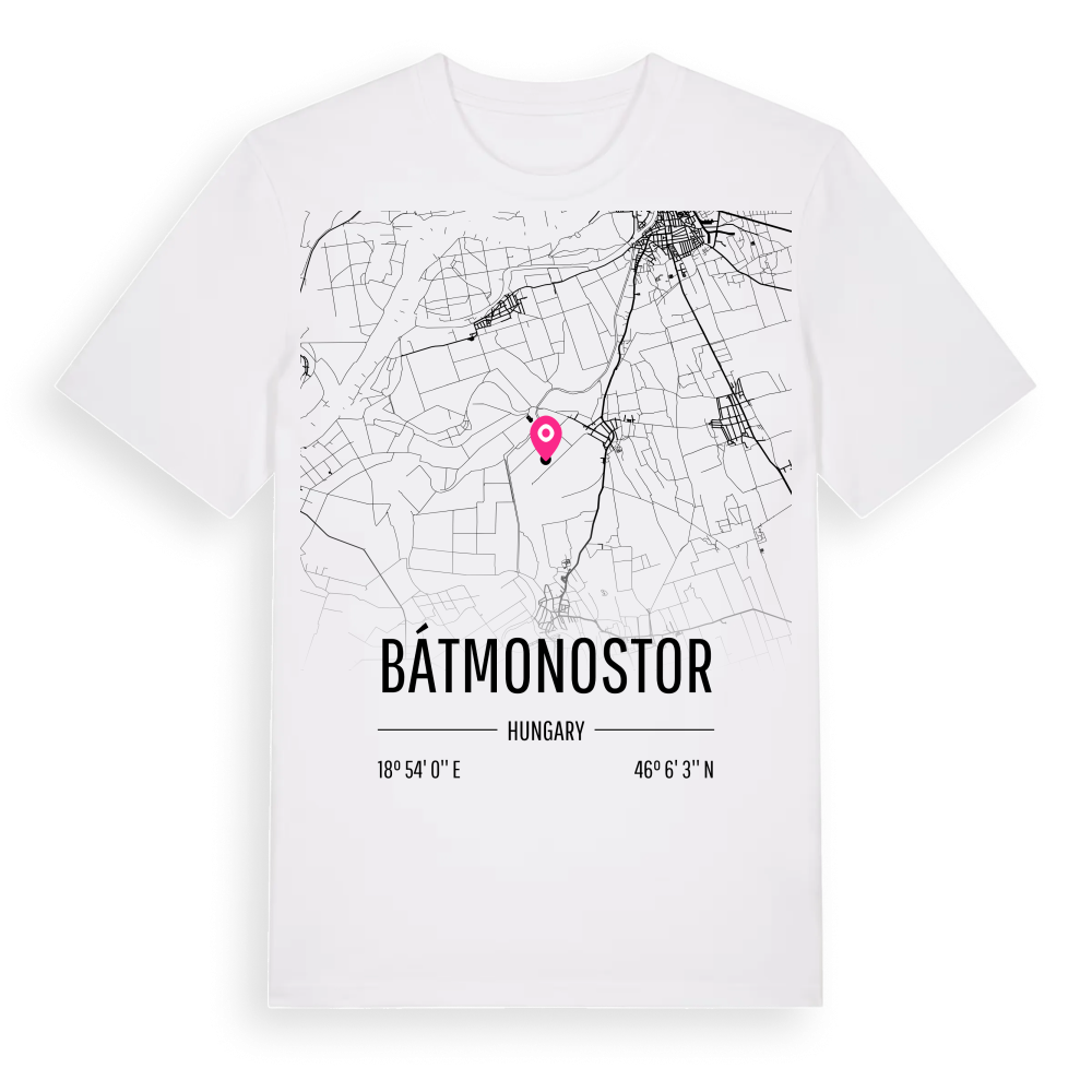 Bátmonostor karta t-shirt – White, i miljö