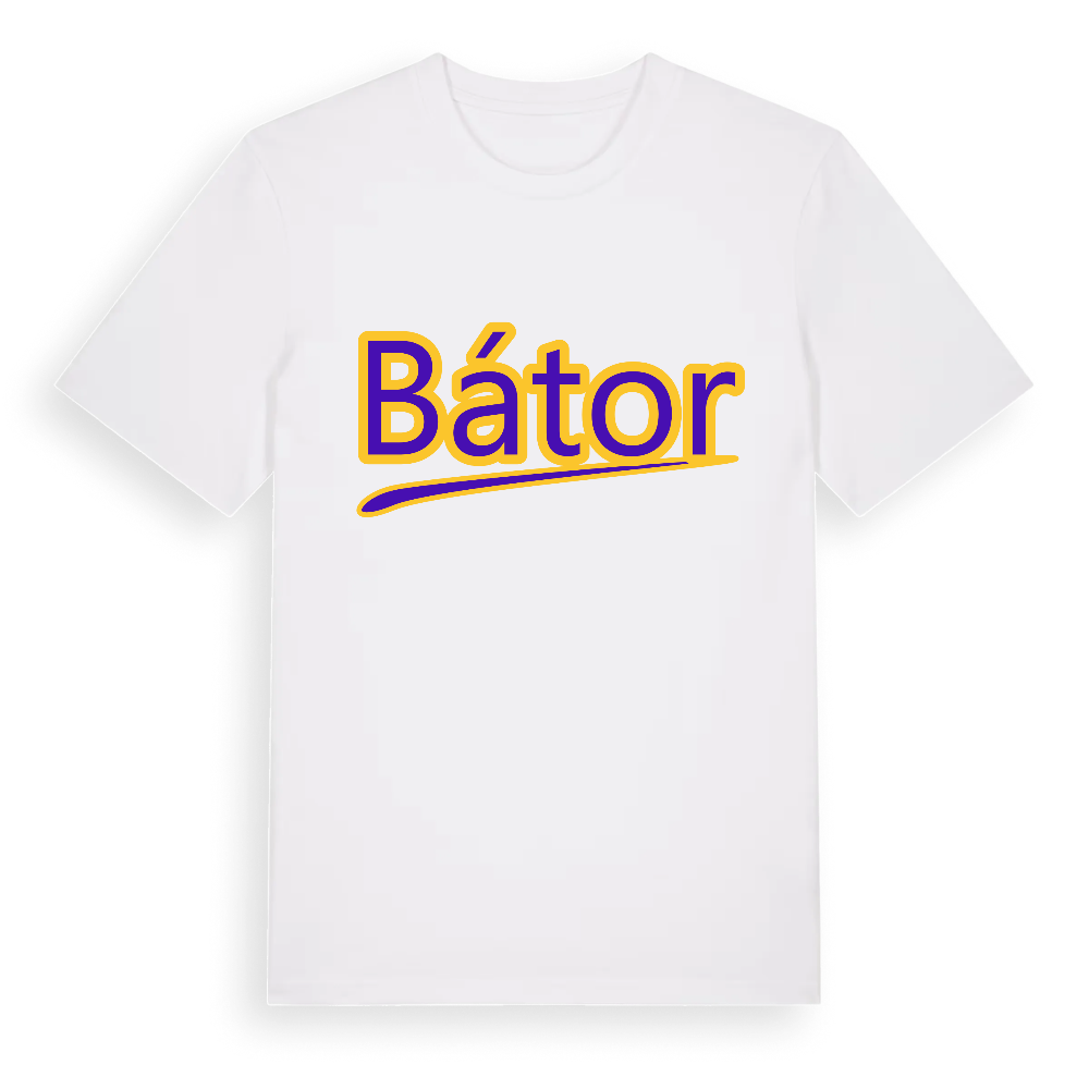 Bátor baseball t-shirt – White, i miljö