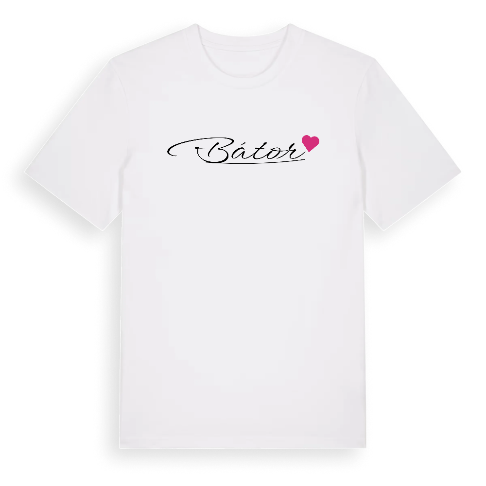 Bátor hjärta t-shirt – White, i miljö