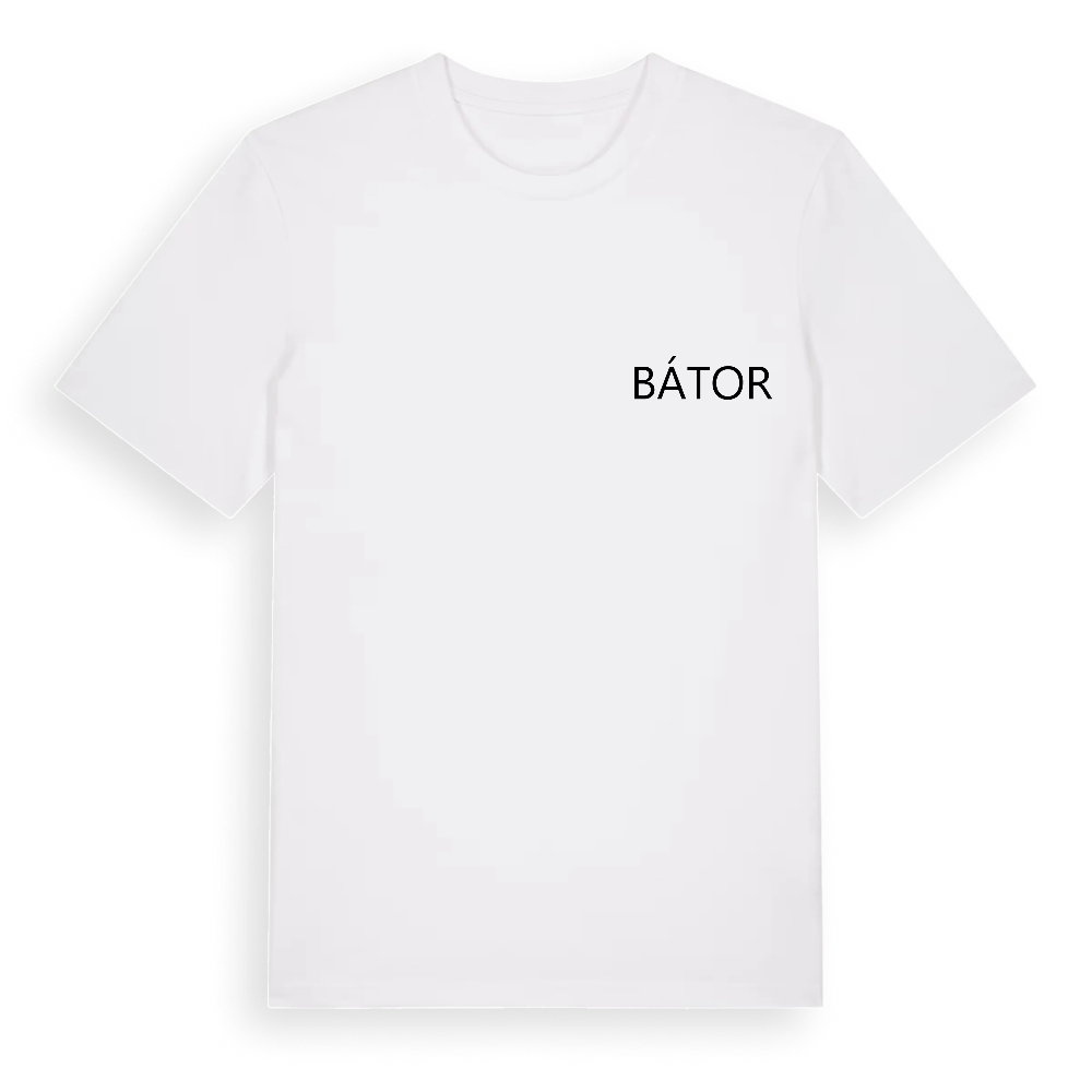 Jag älskar Bátor t-shirt litet tryck – White, i miljö