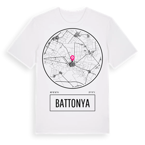 Battonya t-shirt – ekologisk bomull t-shirt från Pinshirt
