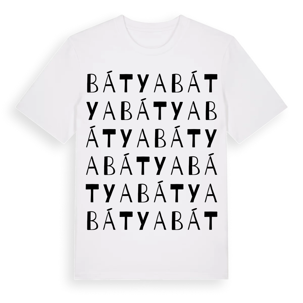 Bátya ordlek t-shirt – White, i miljö