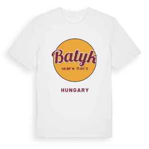 Batyk cirkel t-shirt – ekologisk bomull t-shirt från Pinshirt