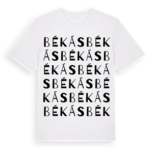 Békás ordlek t-shirt – ekologisk bomull t-shirt från Pinshirt