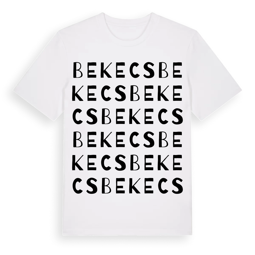 Bekecs ordlek t-shirt – White, i miljö