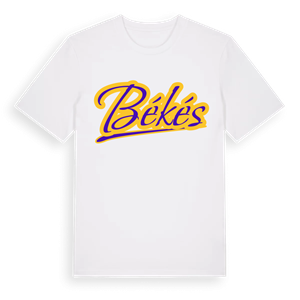 Békés baseball t-shirt – ekologisk bomull t-shirt från Pinshirt