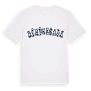 Békéscsaba college t-shirt – ekologisk bomull t-shirt från Pinshirt
