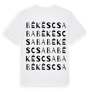 Békéscsaba ordlek t-shirt – ekologisk bomull t-shirt från Pinshirt