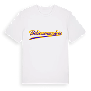 Békésszentandrás baseball t-shirt – ekologisk bomull t-shirt från Pinshirt
