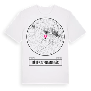 Békésszentandrás t-shirt – ekologisk bomull t-shirt från Pinshirt