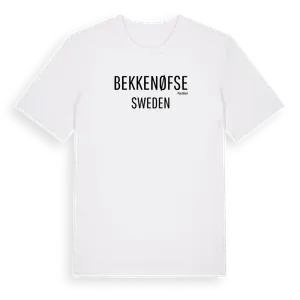 Bekkenøfse i Sverige t-shirt – ekologisk bomull t-shirt från Pinshirt