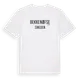 White t-shirt med Bekkenøfse i Sverige t-shirt