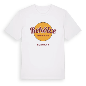 Bekölce cirkel t-shirt – ekologisk bomull t-shirt från Pinshirt