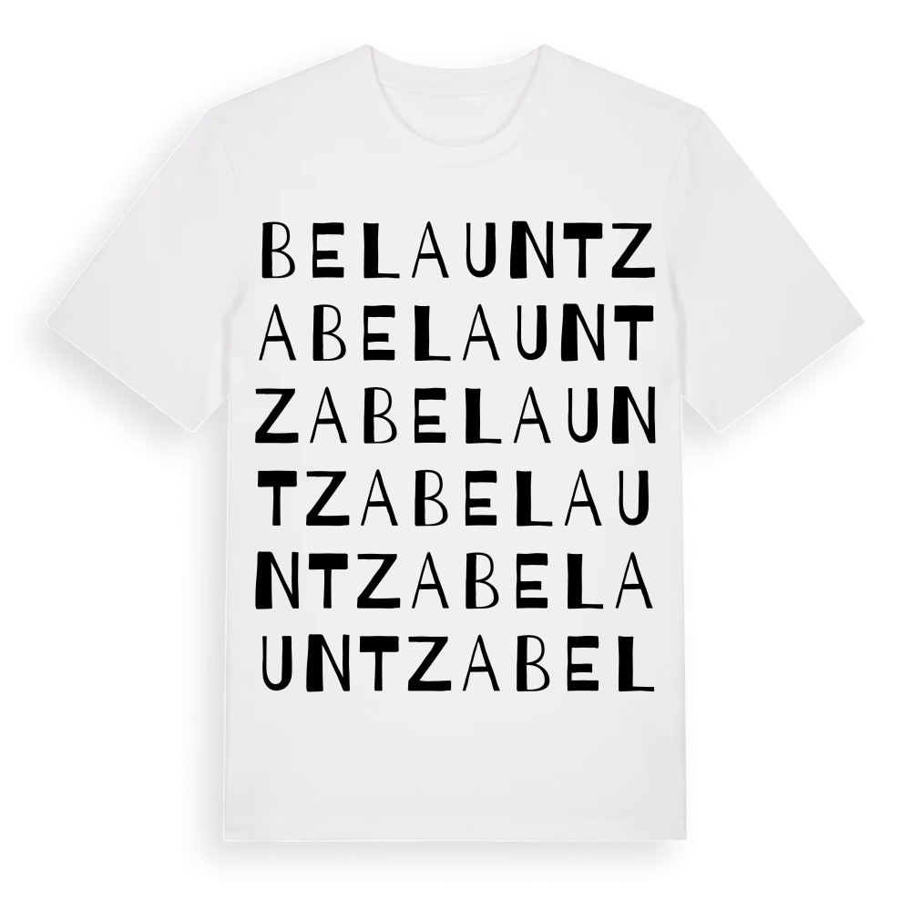 Belauntza ordlek t-shirt – White, i miljö