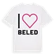 Jag älskar Beled t-shirt stort tryck
