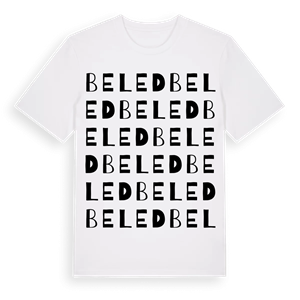 Beled ordlek t-shirt – ekologisk bomull t-shirt från Pinshirt
