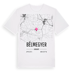 Bélmegyer karta t-shirt – ekologisk bomull t-shirt från Pinshirt