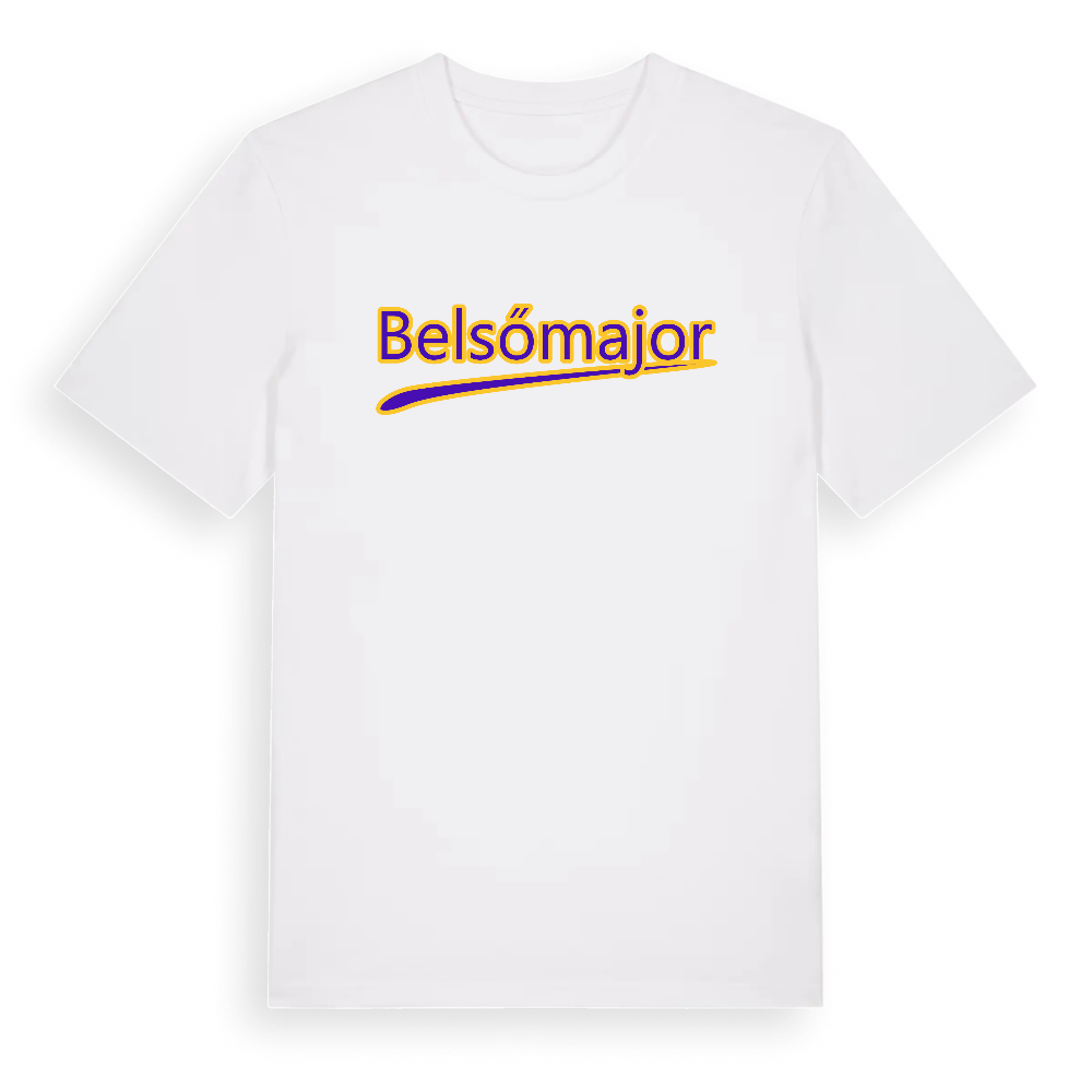 Belsőmajor baseball t-shirt – White, i miljö
